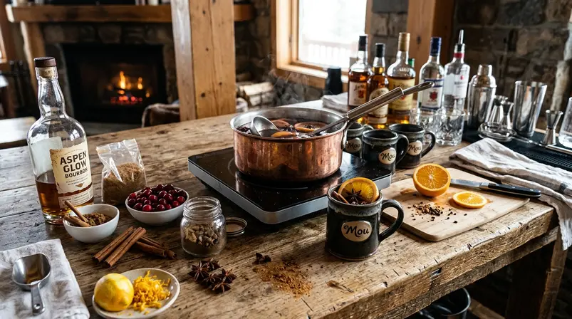 Apres Ski Warm Cocktails