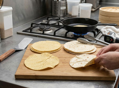 Image showing tortilla test