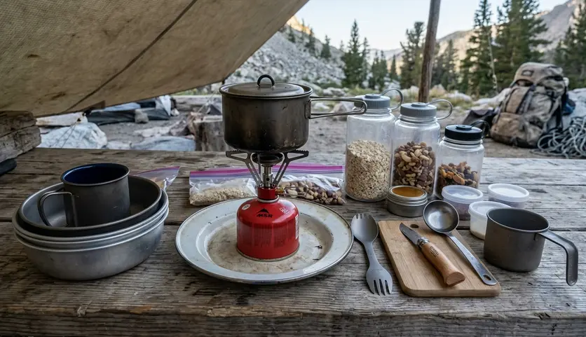 Image showing mountain breakfast bowl