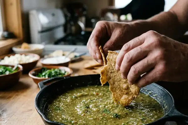 How to Make Chilaquiles Verde for a Big, Bright Mountain Brunch