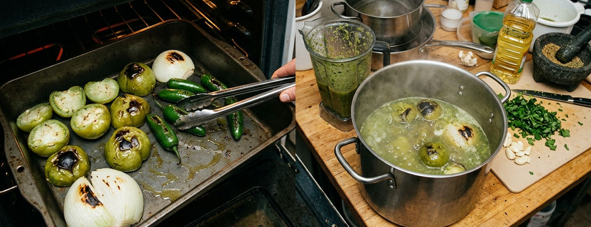 Image showing salsa prep